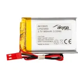 Akyga Li-Po Akku 3,7V/900mAh LP523450 Silber