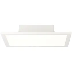 BRILLIANT Lampe Buffi LED Deckenaufbau-Paneel 30x30cm weiß/kaltweiß   1x 18W LED integriert, (2340lm, 4000K)   Flächiges Licht für gleichmäßige Raumausleuchtung