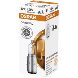 Osram S1 Original 64326 BA20D 12V 25W Lampe Motorrad Scheinwerfer