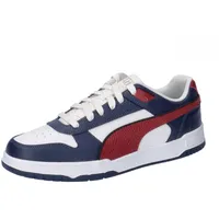 Puma Unisex RBD Game Low Sneaker, Club Navy-Intense Red-Warm
