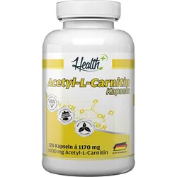 HEALTH+ Acetyl L-Carnitin, 120 Kapseln 140g