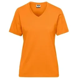 Damen BIO Workwear T-Shirt JN1807, orange, Größe M - orange - M