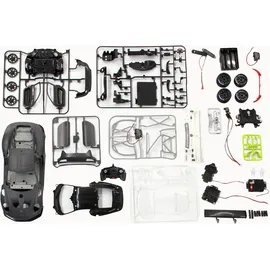 Jamara RC-Auto Porsche 911 GT2 RS Clubsport 25 1:18 grau 2,4 GHz Bausatz