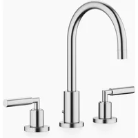 Dornbracht Tara Waschtisch-Dreilochbatterie Chrom gebürstet