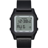 Nixon Herren Digital LCD-Digitalmodul Uhr mit Silikon Armband A1309867-00