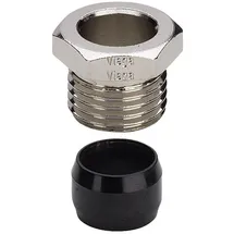 Viega Verschraubung 94576.1 112059, 15x1/2 vernickelt