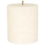 Kerzenfarm Hahn Stearin Stumpenkerze 75 x 64 mm elfenbein