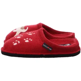 HAFLINGER Flair Fido Pantoffeln Rot 41