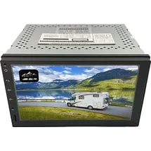 berggps 2-DIN Unterputz LKW/Wohnmobil Navigation mit Carplay Android Auto DAB Radio WiFi