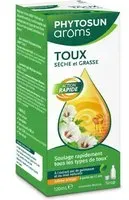 PHYTOSUN AROMS SIROP TOUX Sèche & Grasse Adulte - Naturel -Sirop Pour Le Soulagement De La Toux et – Action Rapide 1 X 120 ml Sirop
