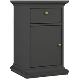 Home Affaire Nachtschrank Paris 43,6 x 40 x 69,6 cm Grau