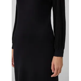 s.Oliver Kleid Blusenkleid Schwarz 44