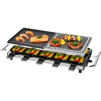 Proficook ProfiCook® Raclette 10 Personen mit heißem Naturgrillstein |