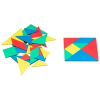 Wissner Lernspielzeug 080700.000, Tangramsatz, ab 3 Jahre, 28 Teile,