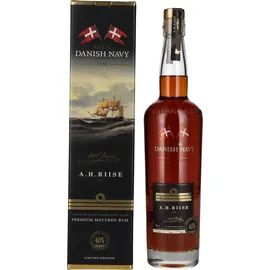 A.H. Riise Royal Danish Navy 40% vol 0,7 l Geschenkbox