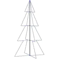 VidaXL Weihnachtsbaum Kegelform 360 LEDs Indoor Outdoor 143x250 cm