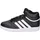 adidas Hoops 4.0 Mid Kids Core Black / Cloud White / Core Black 38 2/3