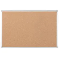 Bi-Office umweltfreundliche Korktafel Earth, Pinnwand, mit Aluminiumrahmen, 60 x 45 cm