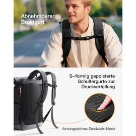Inateck Laptop RollTop 25 l schwarz