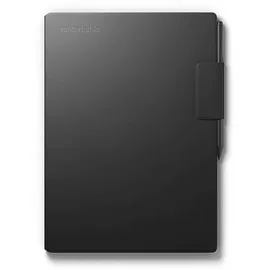 reMarkable RM83C-1005NW PaperPro + MarkerPlus BookFolio Pro Leather Black Grafiktablet, Schwarz