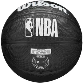 Wilson NBA TEAM TRIBUTE Mini BLACK