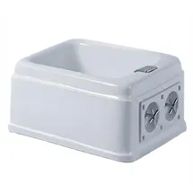 auq2a Fußsprudelbad Fußmassagebad Fußbadewanne Pedikürebecken, Fußwanne 57x45 cm