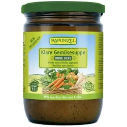 Klare Suppe - ohne Hefe