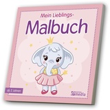 Media Verlag Mein Lieblings- Malbuch - Mädchen