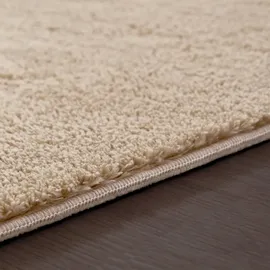 Paco Home Cadiz 630 Kurzflorteppich 80 x 150 cm beige