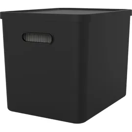 Rotho Archivbox MY PAPER 29,0 x 29,5 x 37,0 cm Schwarz