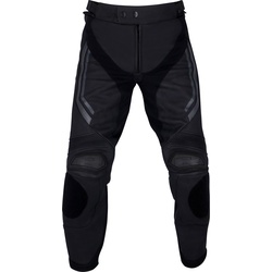 Richa Matrix 2, Lederhose - Schwarz/Dunkelgrau - Kurz 50