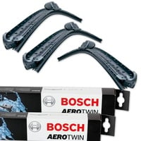 Bosch-Aerotwin Scheibenwischer Front- und Heckwischer - A138S Längen: 600/400 mm (3397014138) & A403H Länge: 400 mm (3397008998) für Skoda Fabia Combi ab Baujahr 06/2013 (NICHT Erstzulassung)