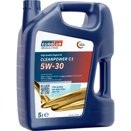 Eurolub CLEANPOWER C1 213005 SAE 5W-30 5 l