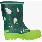 Viking Jolly Print Gummistiefel Bottlegreen/Mehrfarbig 26