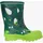 Viking Jolly Print Gummistiefel Bottlegreen/Mehrfarbig 26