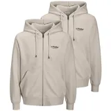 JACK & JONES Soho Sweatjacke Herren Grau L