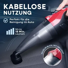 Clean Maxx CleanMaxx 15060 Akku-Handstaubsauger rot/schwarz