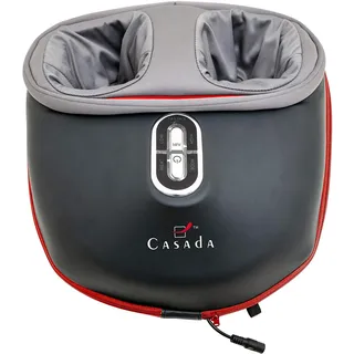 Casada FootInn II Fußmassagegerät mit Wärme, Airbags und Massagerollern, entspannende Fußmassage bis an die Fersen, inklusive Fernbedienung