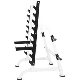 Gorilla Sports Squat Rack weiß