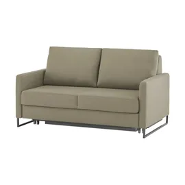 Höffner Schlafsofa aus Flachgewebe Fürth , braun , Maße (cm): B: 160 H: 90 T: 95.0