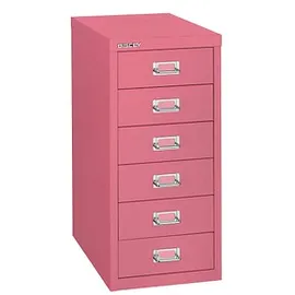 BISLEY MultiDrawer Schubladenschrank 27,9 x 38 x 59 cm pink