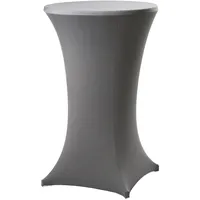 Trutzholm Stehtischhusse Stretch anthrazit Partytisch Bistrotisch 80cm
