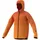 adidas Terrex Xperior Clima365 Light Windweave Kapuzenjacke dunkelorange grau - XL