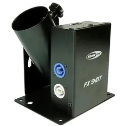 Showtec FX Shot MKII - Konfetti Abschussrampe mit Powercon blau/weiss