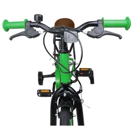 vidaXL Kinderfahrrad 16 Zoll grün