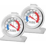 Kühlschrankthermometer, Digitales Thermometer Zum Testen Von Kühlschränken, Gefrierschrankthermometer, Kleines Und Präzises Rundes Thermometer, Sicherheitsqualität