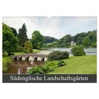 Calvendo Südenglische Landschaftsgärten (Wandkalender 2026 DIN A3 quer), CALVENDO