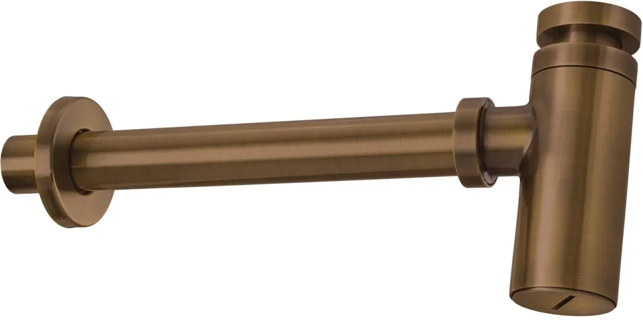 Neuesbad Serie 600 Design-Siphon, Oberfläche: bronze gebürstet NB1DENHC_C31K1
