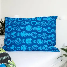 AC-Deco Avengers Glow in the dark Schwarz/Rot/Blau/Grün 140 x 200 cm + 70 x 90 cm