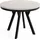 WFL GROUP Runder Esstisch 100 x 77 x 100 cm beige